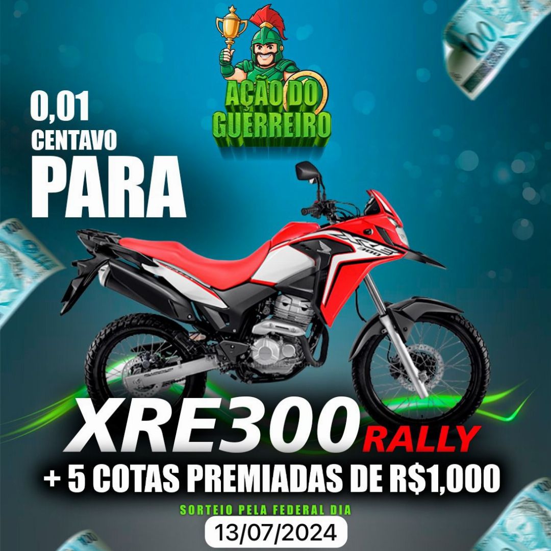 XRE 300 rally