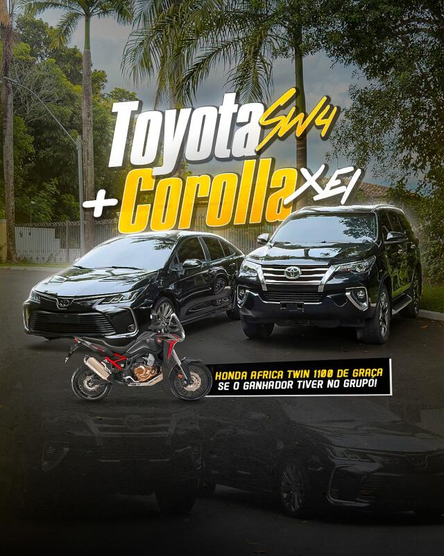 Toyota SW4 + Corolla XEi