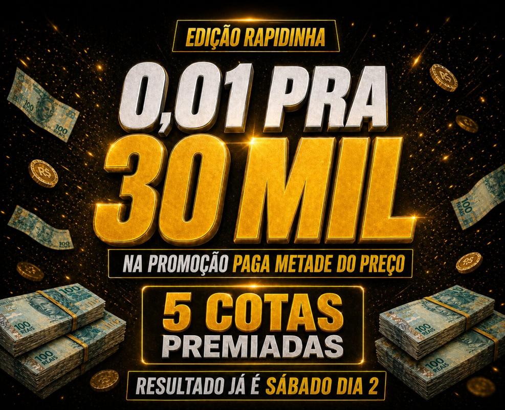 R$30.000 no PIX | Edição Rapidinha